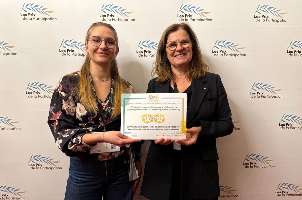 Nos travaux sur l&rsquo;eau de nouveau distingués